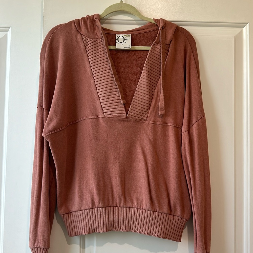 Offline by Aerie VNeck Hoodie